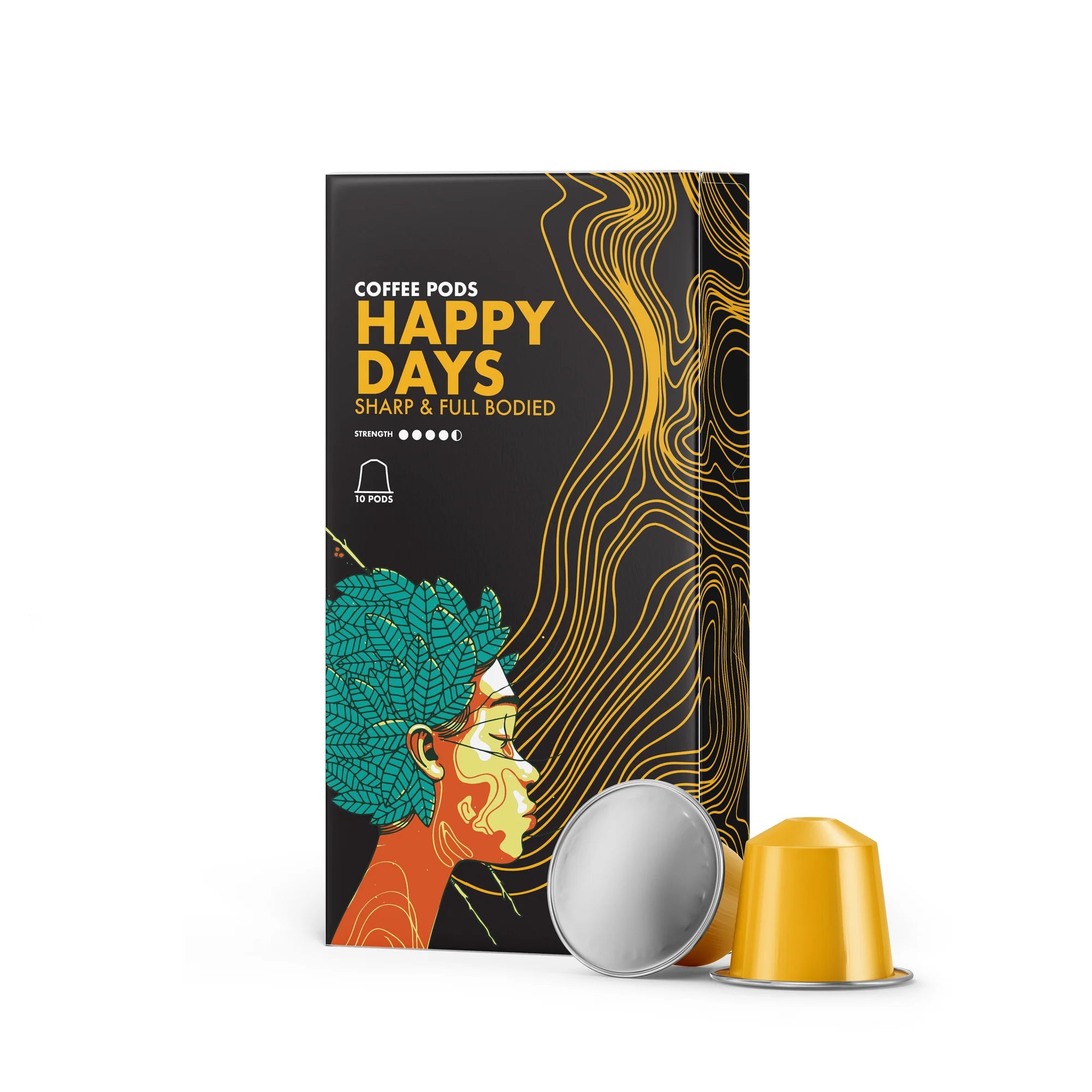 Happy days Coffee Pods 10 Pack - AHA SUPERSTORE
